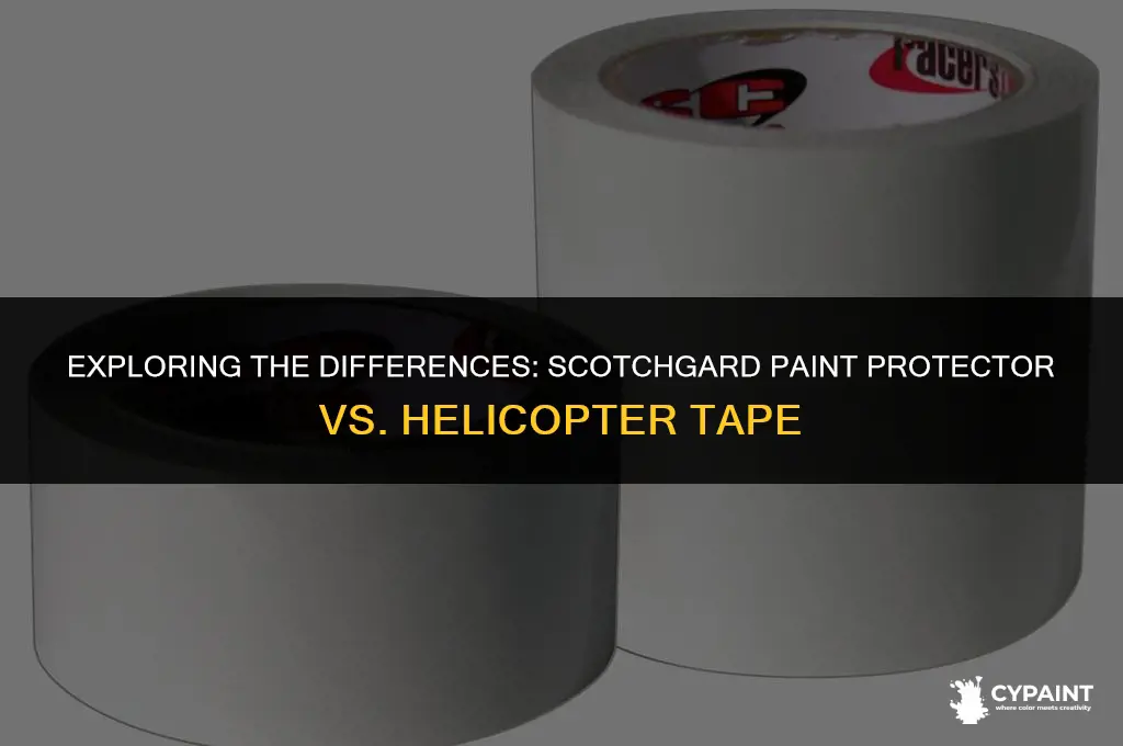 is vivid 3m scotchgard paint protector same as helicopter tape