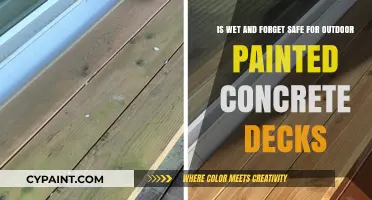 Protecting Your Deck: The Safety of Wet and Forget on Outdoor Painted Concrete