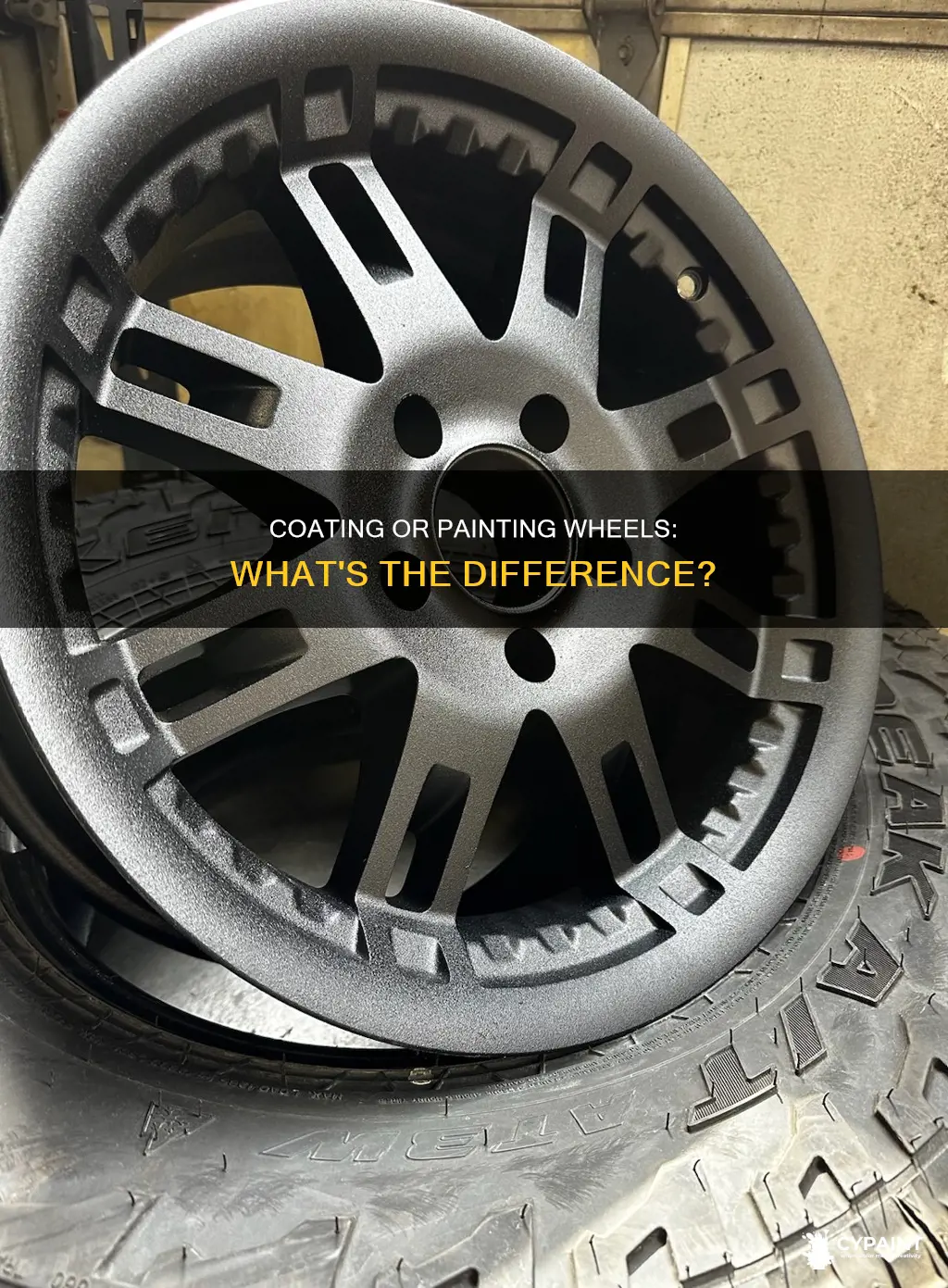 is wheel coat the same thing as wheel paint