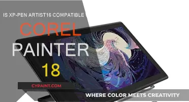 XP-Pen Artist16: Corel Painter 18 Compatibility