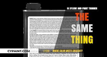 Xylene vs. Paint Thinner: Understanding the Differences and Uses
