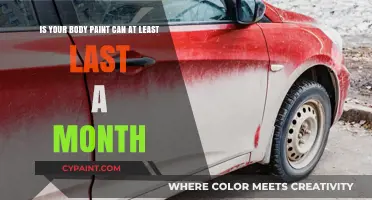 Unleashing Creativity: How Long Can Your Body Paint Can Truly Last?