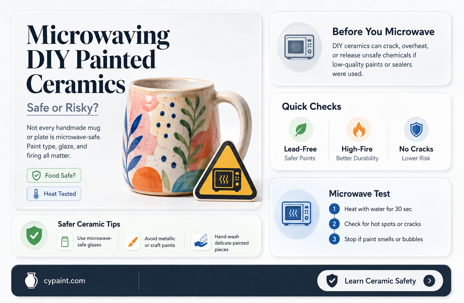 can paint your own ceramic go in the microwave