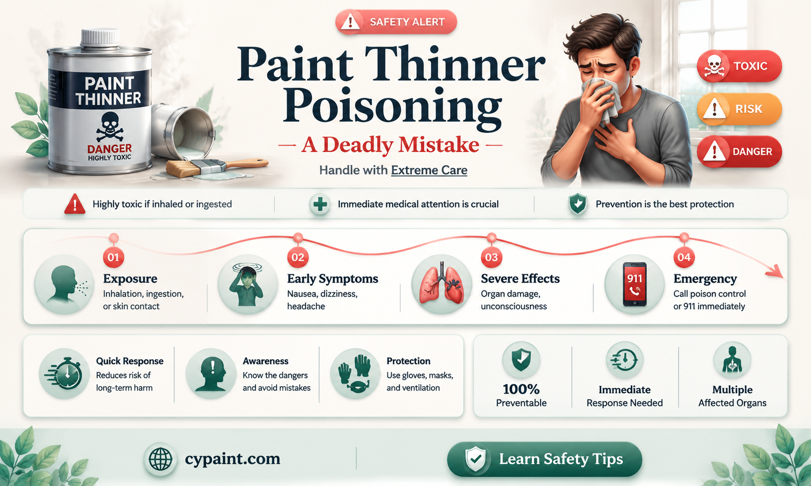 can paint thinner kill you if you drink it