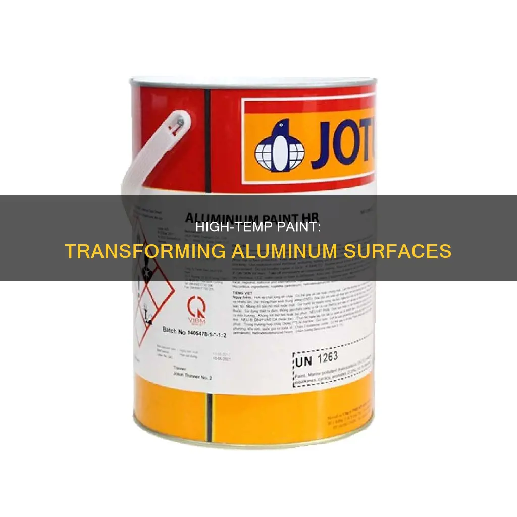 por-15 44316 high temp heat resistant aluminum paint