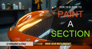 Painting a Section: Is It Okay to Use Por 15?