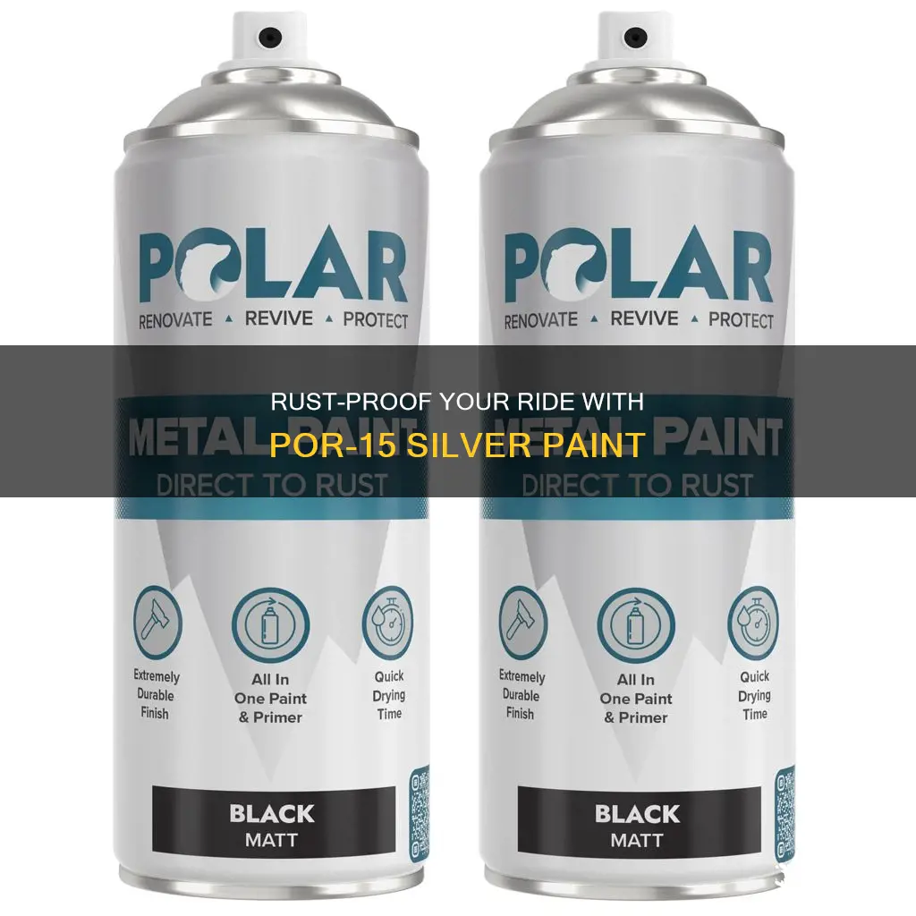 por-15 silver rust preventive paint quart por15 4oz
