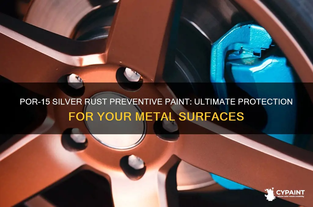 por-15 silver rust preventive paint quart por15