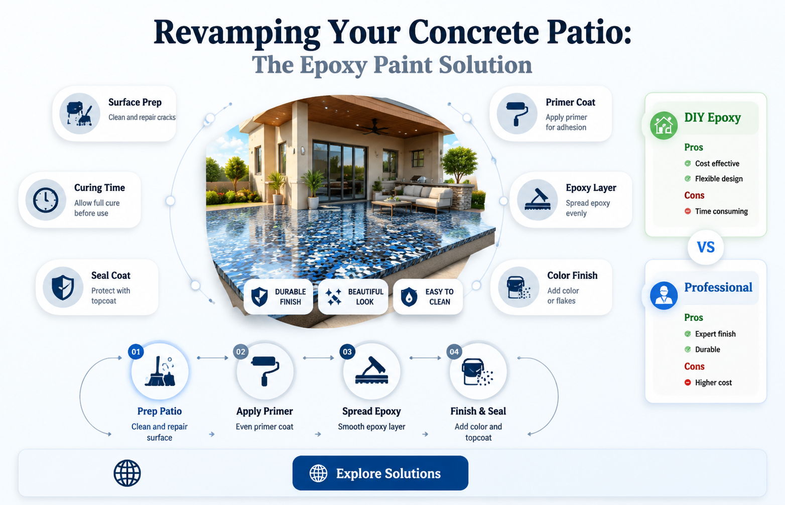 can we paint concrete patio with epoxy paint