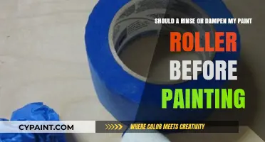 Prepping Your Paint Roller: To Rinse or Not to Rinse?