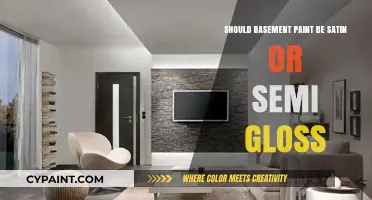 Satin vs. Semi-Gloss: Choosing the Best Basement Paint Finish
