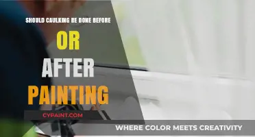 Caulking Before or After Painting: Timing Tips for a Flawless Finish