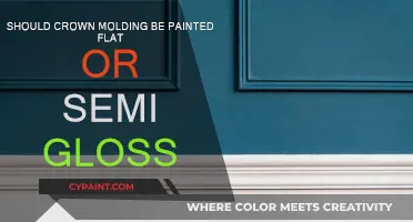 Crown Molding: Flat or Gloss Paint?