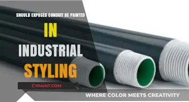Painting Exposed Conduit: Enhancing Industrial Aesthetics or Compromising Functionality?