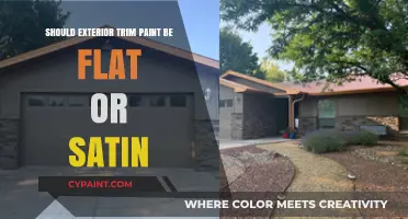 Flat or Satin Exterior Trim Paint: Which Finish is Best?