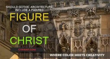 Exploring Gothic Architecture: Christ Figure Inclusion