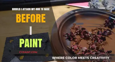 Miniature Painting Dilemma: Attaching 40K Models to Bases Pre-Paint