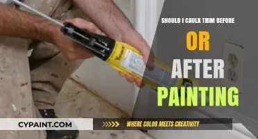 Caulking Trim: Before or After Painting? Expert Tips for a Flawless Finish