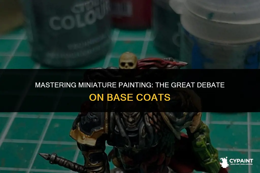 should i complete my bases before i paint my models