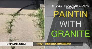 Repair Cracks Before Painting: Granite's Best Friend