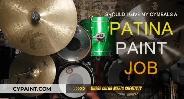 Patina Paint Job: Cymbals Makeover for a Unique Look