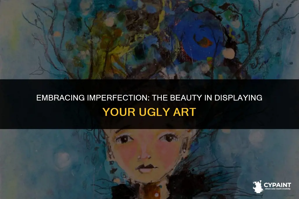 should i hang up my paintings even if they