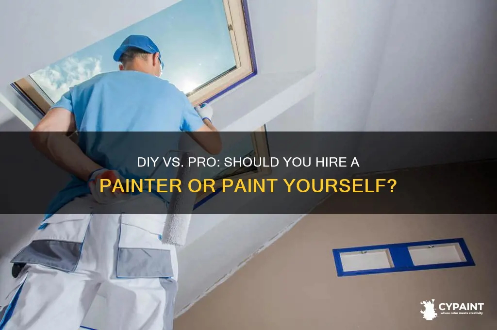 should i hire a painter or paint myself
