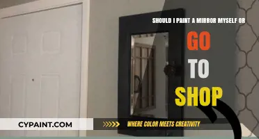 DIY Mirror Painting: A Cost-Effective Alternative to Store-Bought Options