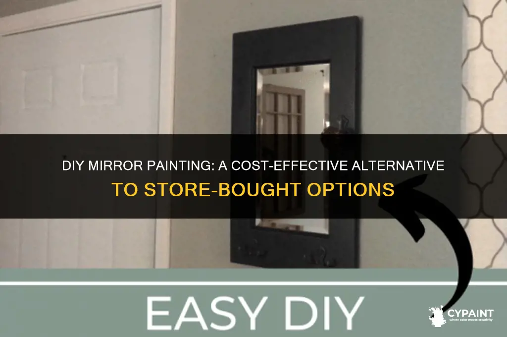 should i paint a mirror myself or go to shop