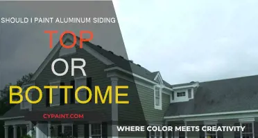 Painting Aluminum Siding: Top or Bottom?