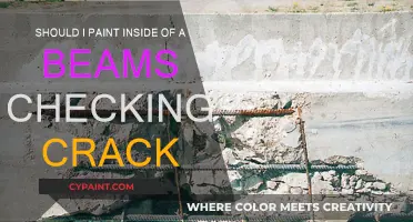 How to Fix Cracks in Beams with Paint
