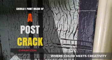 Should You Paint Inside a Post-Crack? Pros, Cons, and Tips