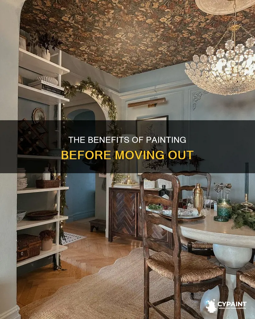 should i paint my apartment before i move out