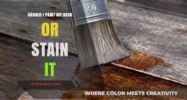 Deck Makeover: Paint or Stain? Choosing the Best Finish for Your Space