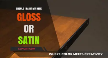 Gloss vs. Satin: Choosing the Perfect Finish for Your Desk