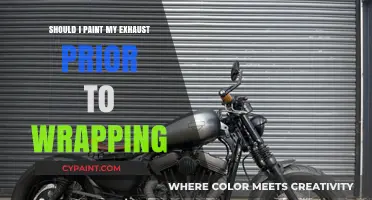 Paint or Wrap First? Prepping Your Exhaust for a Sleek Finish