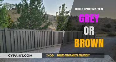 Grey or Brown Fence: Choosing the Perfect Color for Your Home