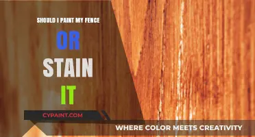 Paint vs. Stain: Which Finish is Best for Your Fence?