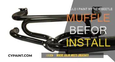 New Beetle Muffler: Paint Before Install?