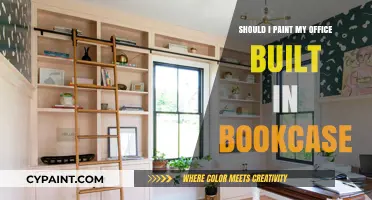 Revamp Your Workspace: Should You Paint Your Office Built-In Bookcase?