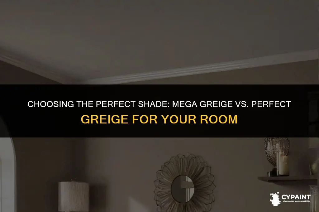 should i paint my room mega greige or perfect greige