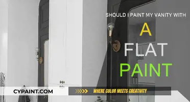 Flat Paint on a Vanity: Pros and Cons