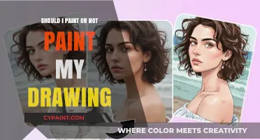 To Paint or Not: Enhancing Your Drawing with Color – A Guide