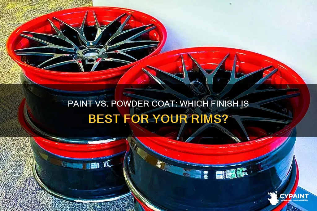 should i paint or powder coat my rims