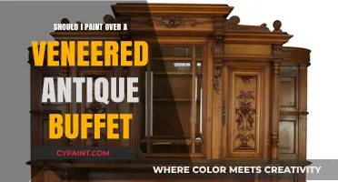 To Paint or Preserve: Reviving Your Veneered Antique Buffet Dilemma