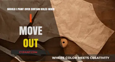 Moving Out? Here's Why You Should Paint Over Curtain Holes