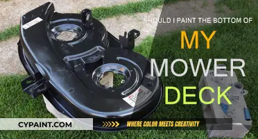 Mower Deck Maintenance: Painting the Underside, Worth It?