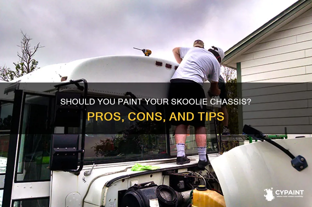 should i paint the chassis on my skoolie