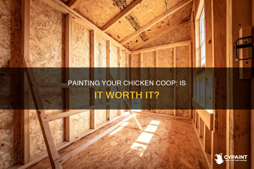 should i paint the inside of my chicken coop