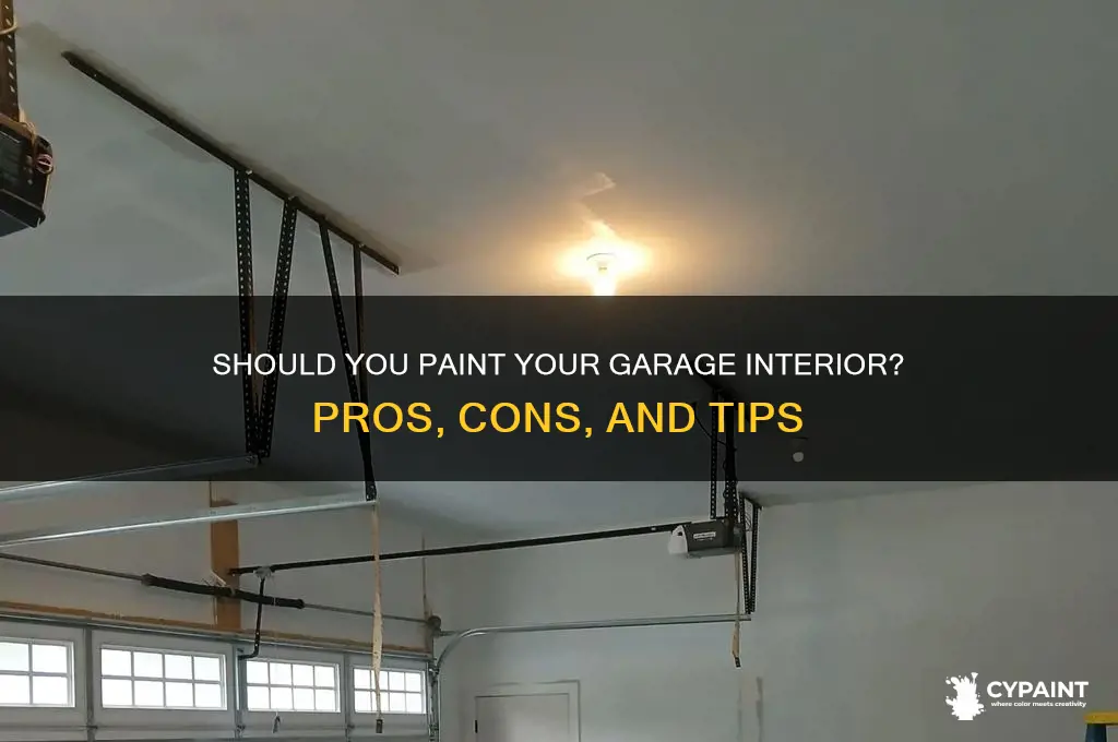 should i paint the inside of my garage